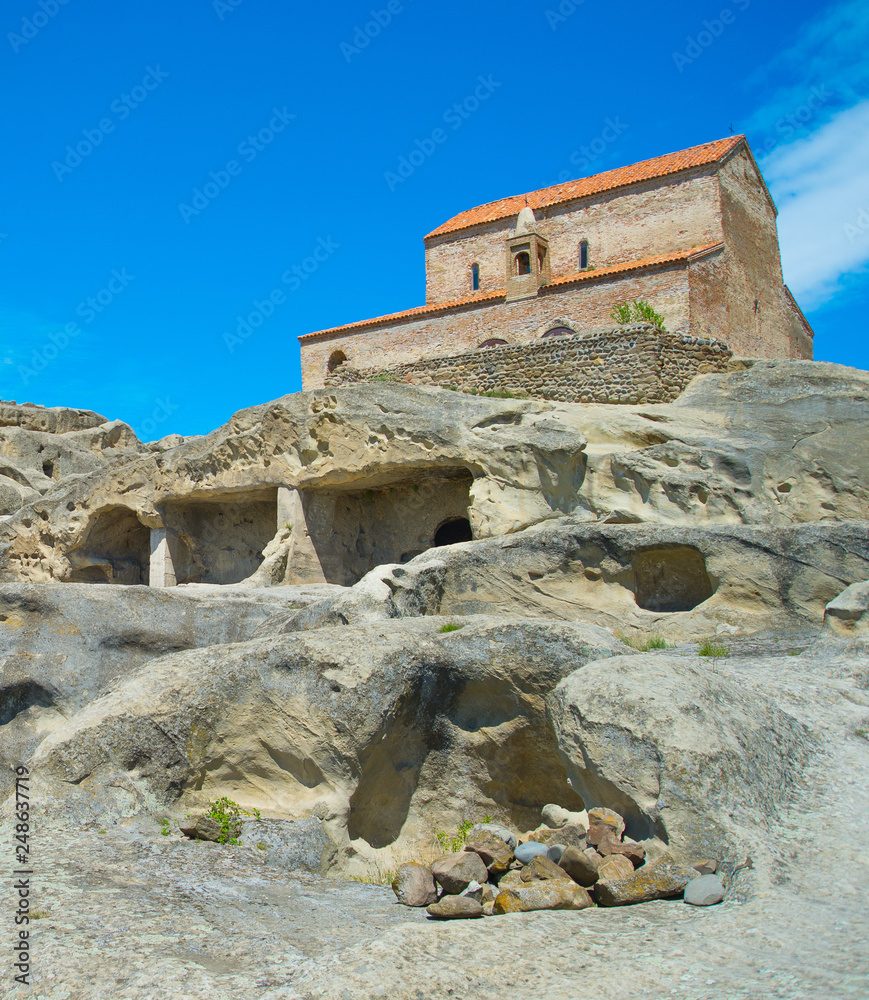 ancient cave town of Uplistsikhe