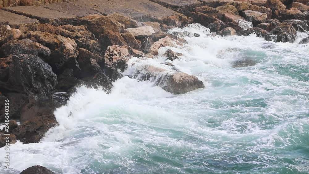 Extreme Stormy Rough Sea