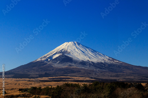 Mount Fuji , Scene in early February