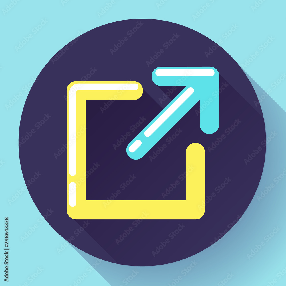 External Link Icon - user will know they are leaving the app to visit an external website External Link Icon - user will know they are leaving the app to visit an external website