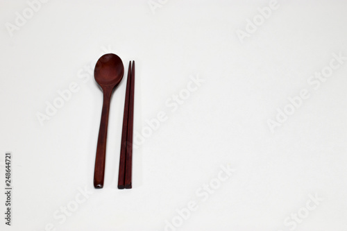 pretty spoons and chopsticks used by Koreans