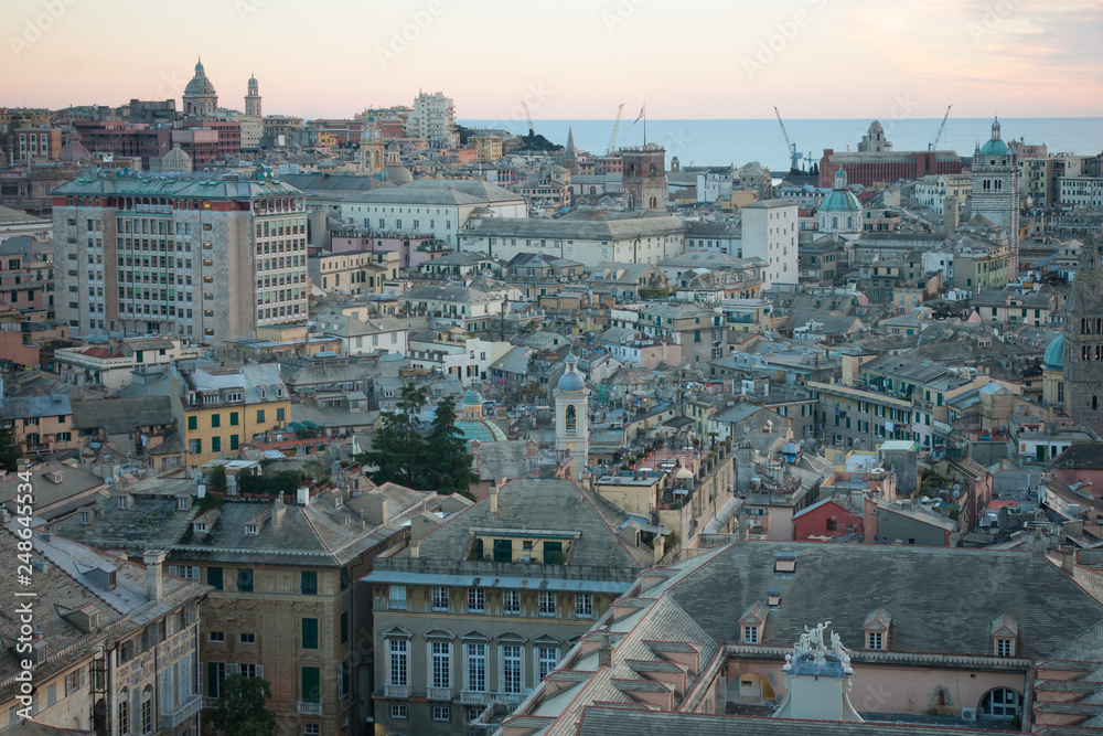 Sunset, Genoa