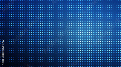 Glowing halftone dots pattern