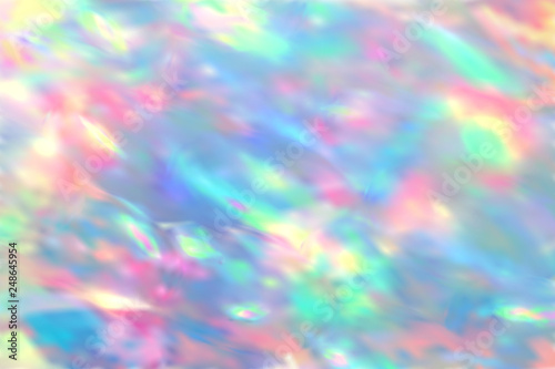 Opal texture. Gemstone slab, pearl birthstones. Unicorn opal vector background. Marbling gemstone, birthstone blurred illustration