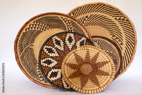 african grass baskets