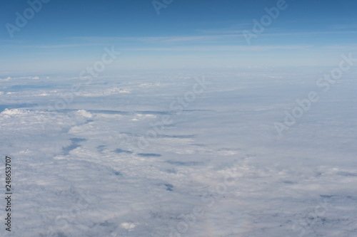 Cloud atmosphere in Abstract background