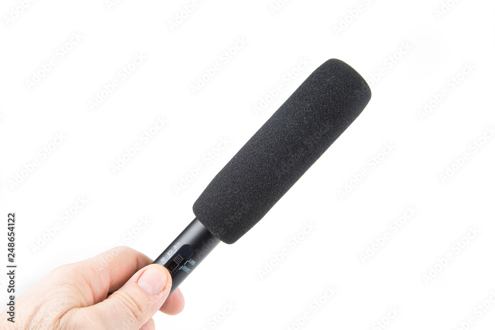 Shotgun microphone with long and short length