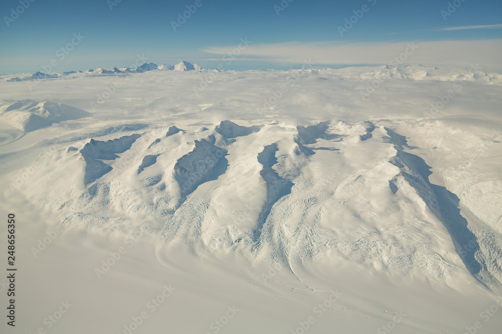 Antarctica Aerial View