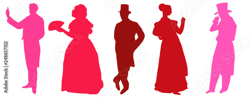 theater people vector