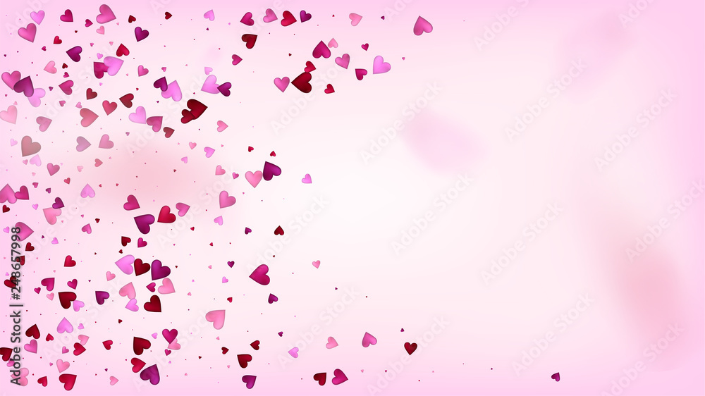 Red, Pink Hearts Vector Confetti. Valentines Day Romantic Pattern. Beautiful Pink Sparkles Valentines Day Decoration with Falling Down Hearts Confetti. Modern Gift, Birthday Card, Poster Background Red, Pink Hearts Vector Confetti. Valentines Day Romantic Pattern. Beautiful Pink Sparkles Valentines Day Decoration with Falling Down Hearts Confetti. Modern Gift, Birthday Card, Poster Background