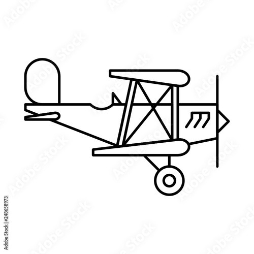Airplane biplane 02