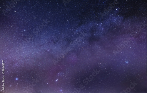 Fototapeta Naklejka Na Ścianę i Meble -  Night sky full of stars. Rifts of the MIlky Way