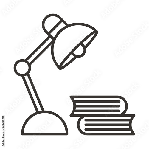 study  education  school  book  learning  lamp