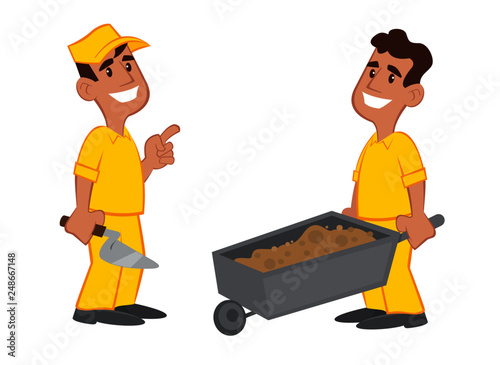 set of builders