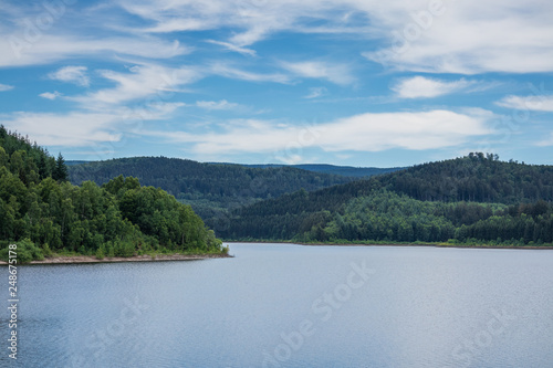 Zillierbach Dam lake in Harz, Germany © wlad074