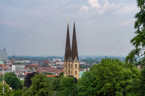 The church Neustädter Marienkirche in city Bielefeld, Germany.