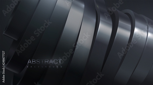 Sliced wavy surface.