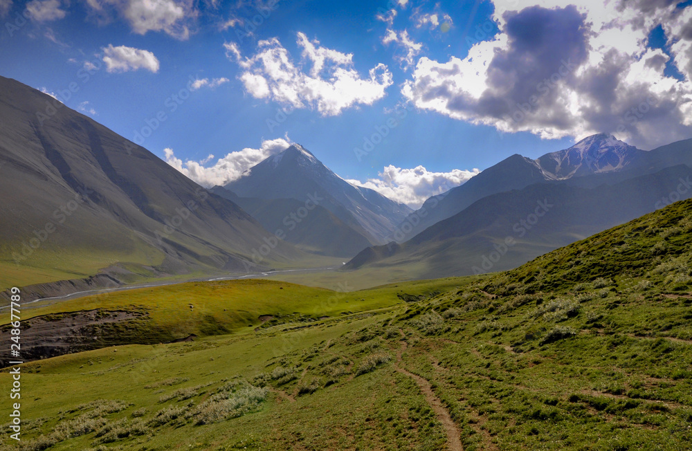 Mountain landscape from Azerbaijan
