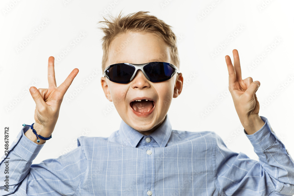 happy boy without a front tooth smiling over white background happy boy without a front tooth smiling over white background