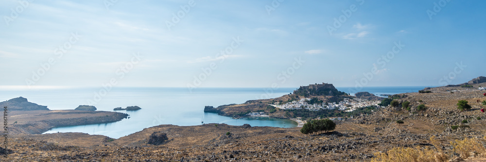 Lindos on the island of Rhodes