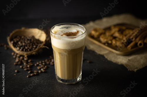coffee in glass