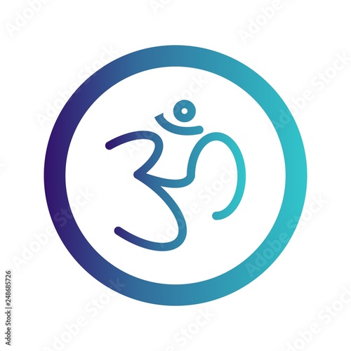 vector sign hindu icon