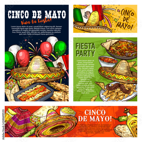Cinco de Mayo Mexican fiesta party celebration