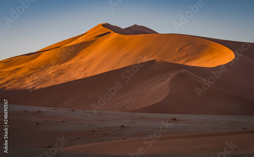 Sunset on the dunes - Sossusvlei