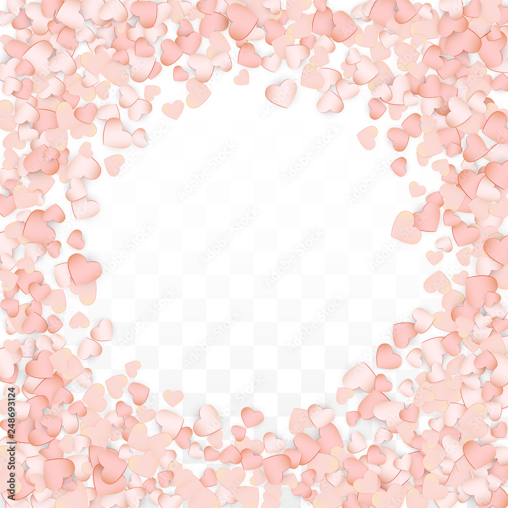 Love Hearts Confetti Falling Background. St. Valentine's Day pattern Romantic Scattered Hearts. Vector Illustration for Cards, Banners, Posters, Flyers for Wedding, Anniversary, Birthday Party, Sales. Love Hearts Confetti Falling Background. St. Valentine's Day pattern Romantic Scattered Hearts. Vector Illustration for Cards, Banners, Posters, Flyers for Wedding, Anniversary, Birthday Party, Sales.