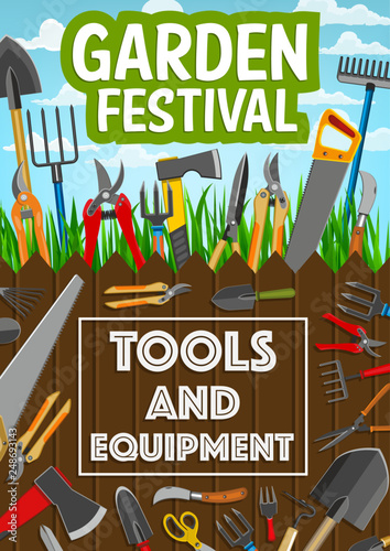 Gardening and farming agriculture tools