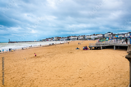 Margate beach and promenade