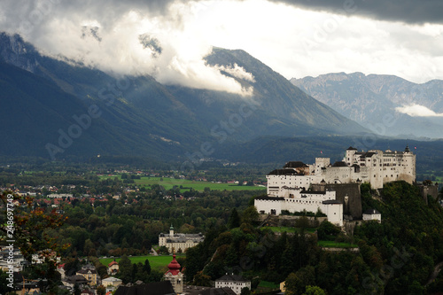 Hohensalzburg Fortress from Oskar Kokoschka Trail photo