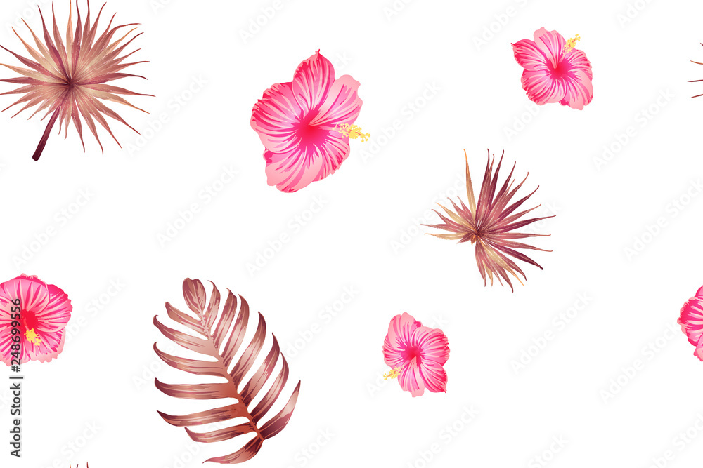 Pink red exotic pattern. Pink red exotic pattern.