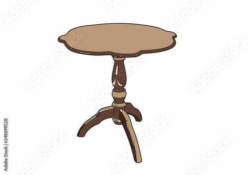 Wooden table