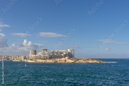 Teilansicht der Stadt Valletta auf Malta