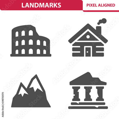 Landmarks Icons