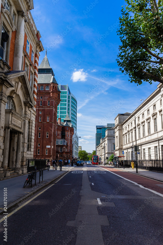 UCL University College Cruciform building in London, England, UK