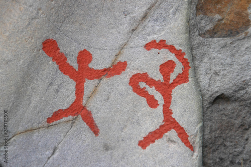 prehistoric graffiti