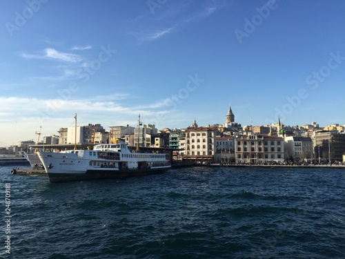 Istanbul Bosphorus and City View
