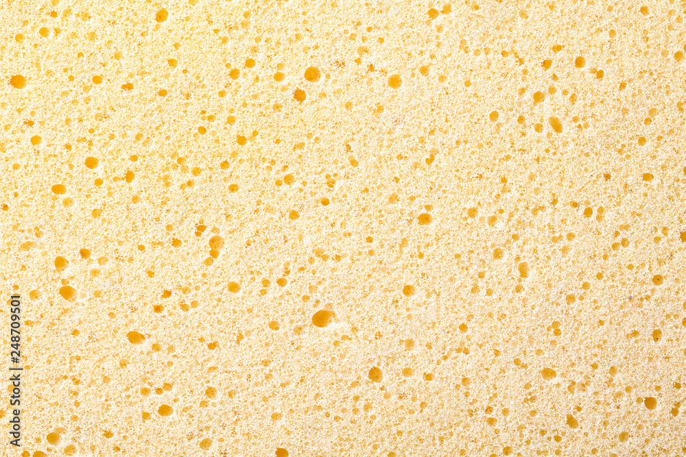 Sponge foam yellow pattern texture. Stock Photo | Adobe Stock