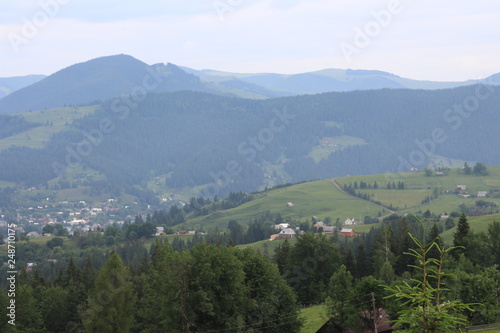 Fototapeta Naklejka Na Ścianę i Meble -  Beautiful mountain landscape in summer
