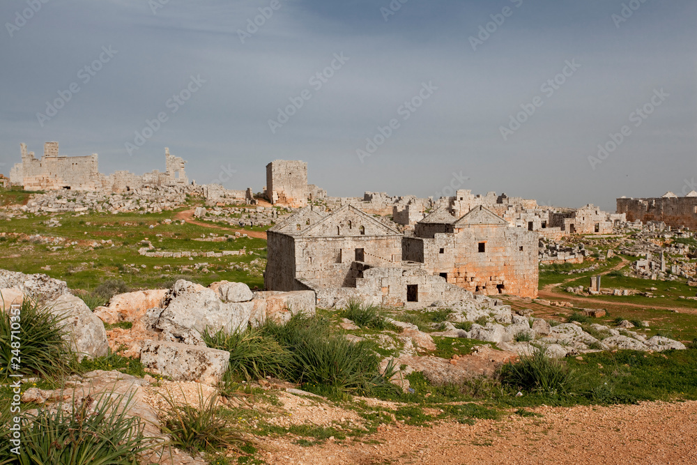 Dead city of Serjilla. Syria