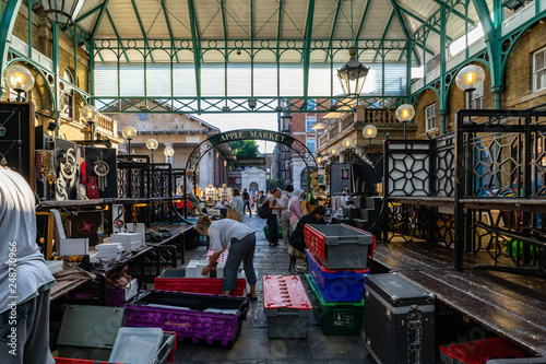 Photography Covent Garden in London, England, UK