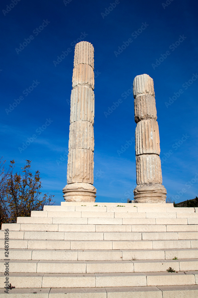 Apollon Smintheus ,Smintheion ancient city in Gulpinar, Canakkale, Turkey