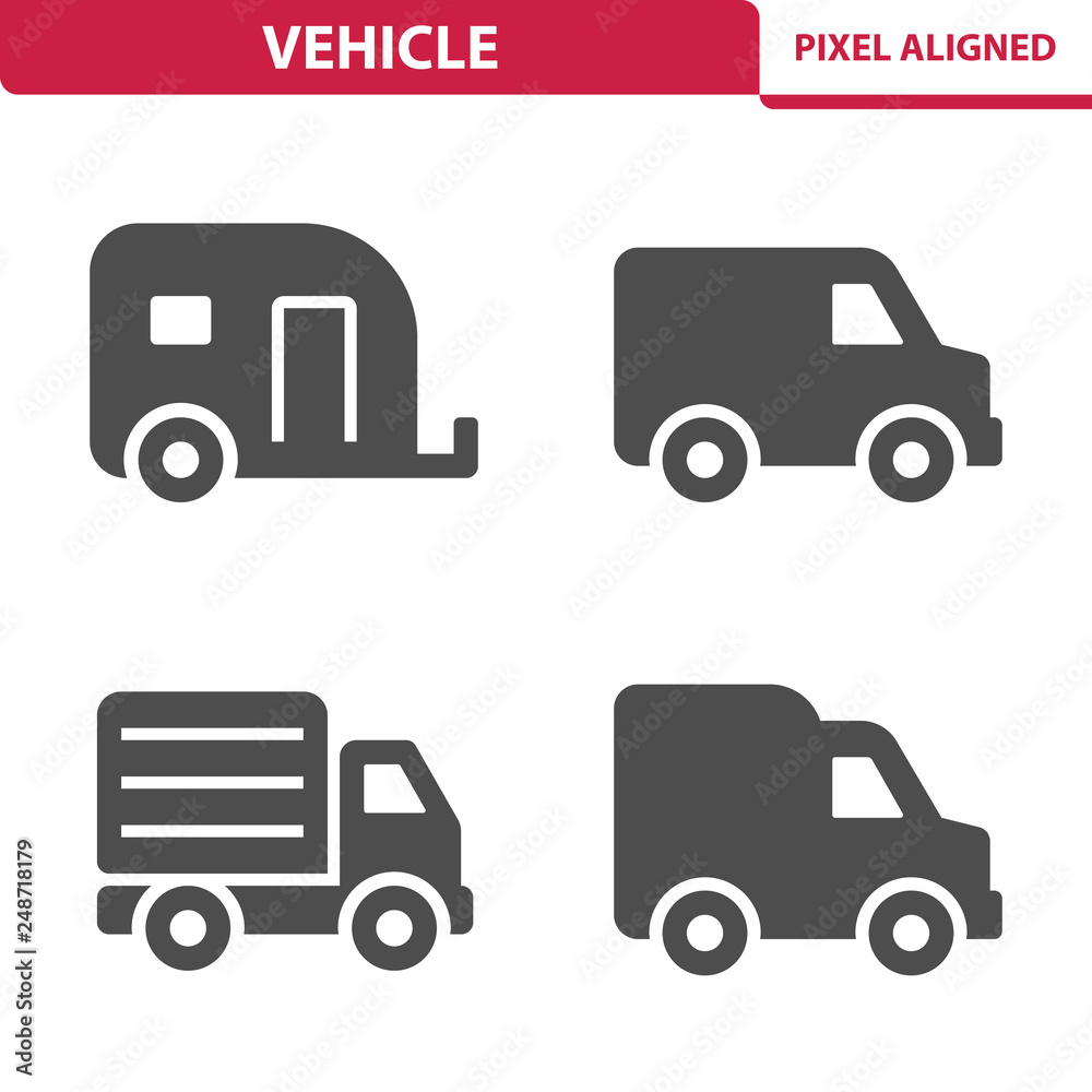 Vehicles Icons Vehicles Icons