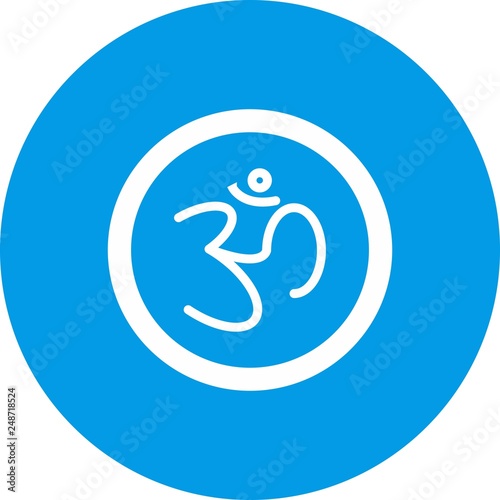 vector sign hindu icon