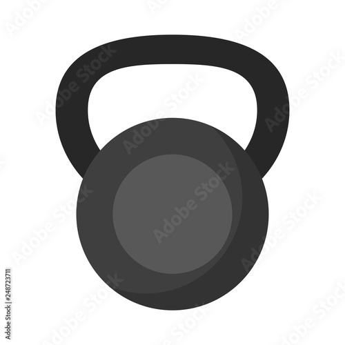 kettlebell gym equipment symbol