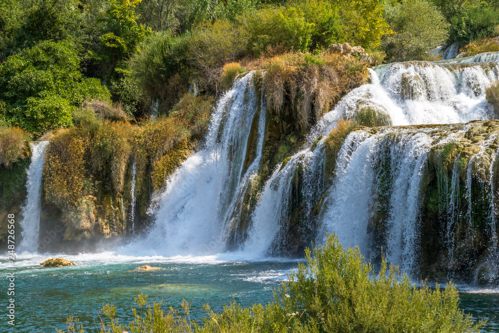 Fototapeta premium Parco Naturale di Krka (Croazia)