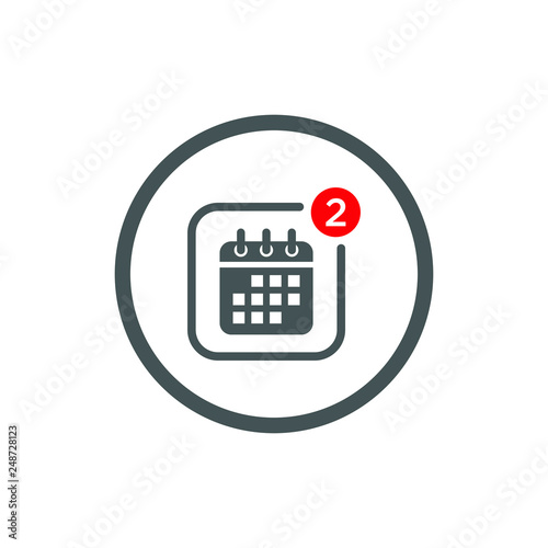Modern Icon Calendar Button Applications