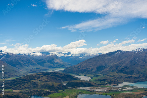 amazing view from Roys peak in wanaka New Zealand, great landscape in wanaka Roys peak, landscape photography in New Zealand, New Zealand landmarks, place to go in wanaka © FitchGallery